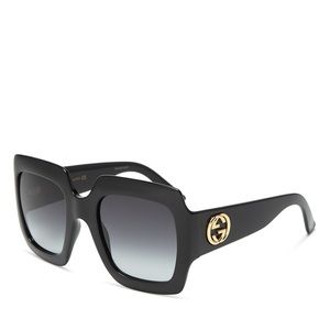 Gucci Oversized Square Sunglasses, 54mm